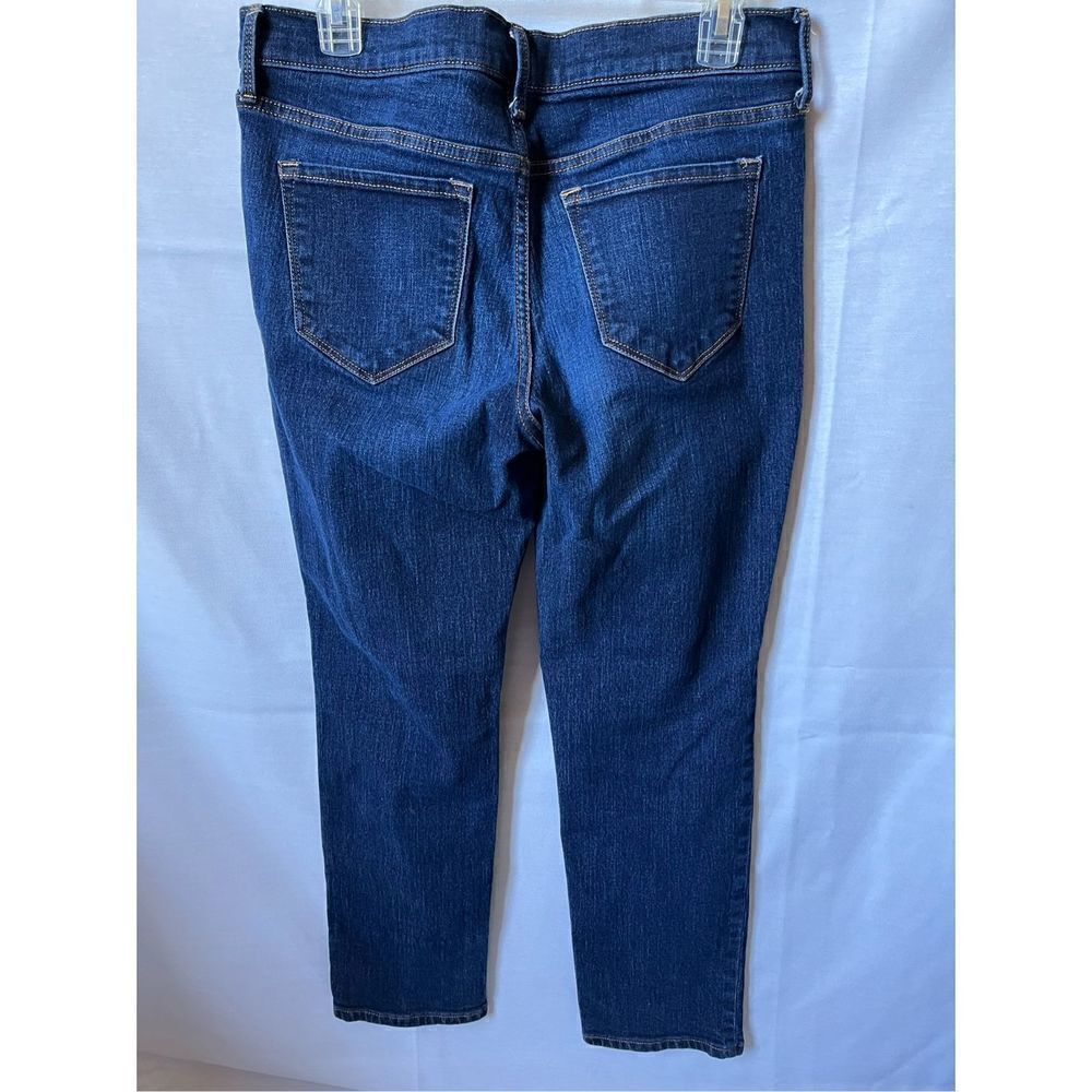 Old Navy Mid Rise Skinny Jeans Size 8 Stretch Denim - Picture 3 of 5